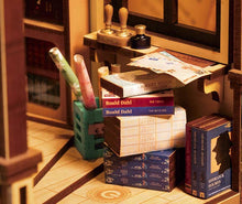 Load image into Gallery viewer, DIY Miniature House Book Nook Kit: Bookstore

