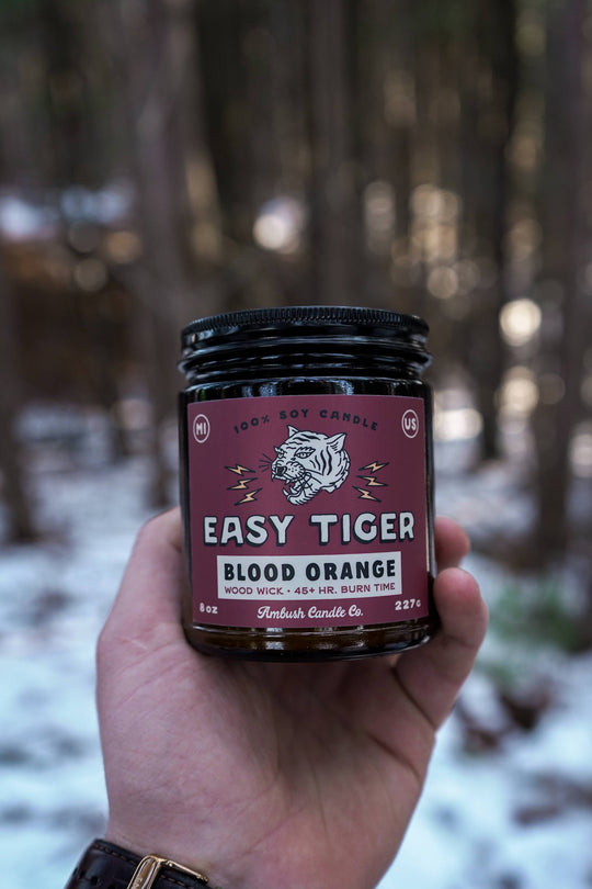 Easy Tiger | Blood Orange 8oz Soy Candle