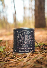 Load image into Gallery viewer, Dark Roast | Coffee + Cream 8oz Soy Candle
