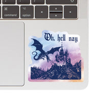 Load image into Gallery viewer, Roll Play Dragon Fantasy Book High Quality Vinyl Sticker
