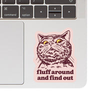 Load image into Gallery viewer, Funny Kitty Cat Swear Humor High Quality Vinyl Sticker
