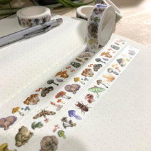 Load image into Gallery viewer, Fungi &amp; Friends Washi Tape
