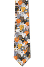 Load image into Gallery viewer, Squish – Lots of Cats Tie
