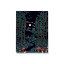 Load image into Gallery viewer, Moonrise Forest Layflat Journal Notebook
