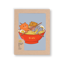 Load image into Gallery viewer, Ramen &amp; Cats Notecards
