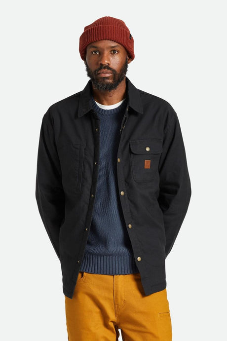 BUILDERS STRETCH FLANNEL LINED JACKET