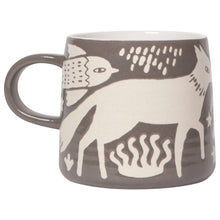 Load image into Gallery viewer, Danica Studio Timber Imprint Ceramic Mugs 14 oz
