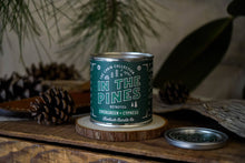 Load image into Gallery viewer, In The Pines | Evergreen + Cypress 8oz Soy Candle
