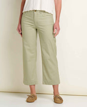 Load image into Gallery viewer, Earthworks Wide Leg Crop Pant - Yucca
