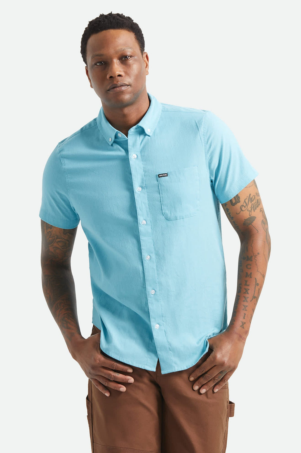 Sanford Oxford Shirt - Blue Aura