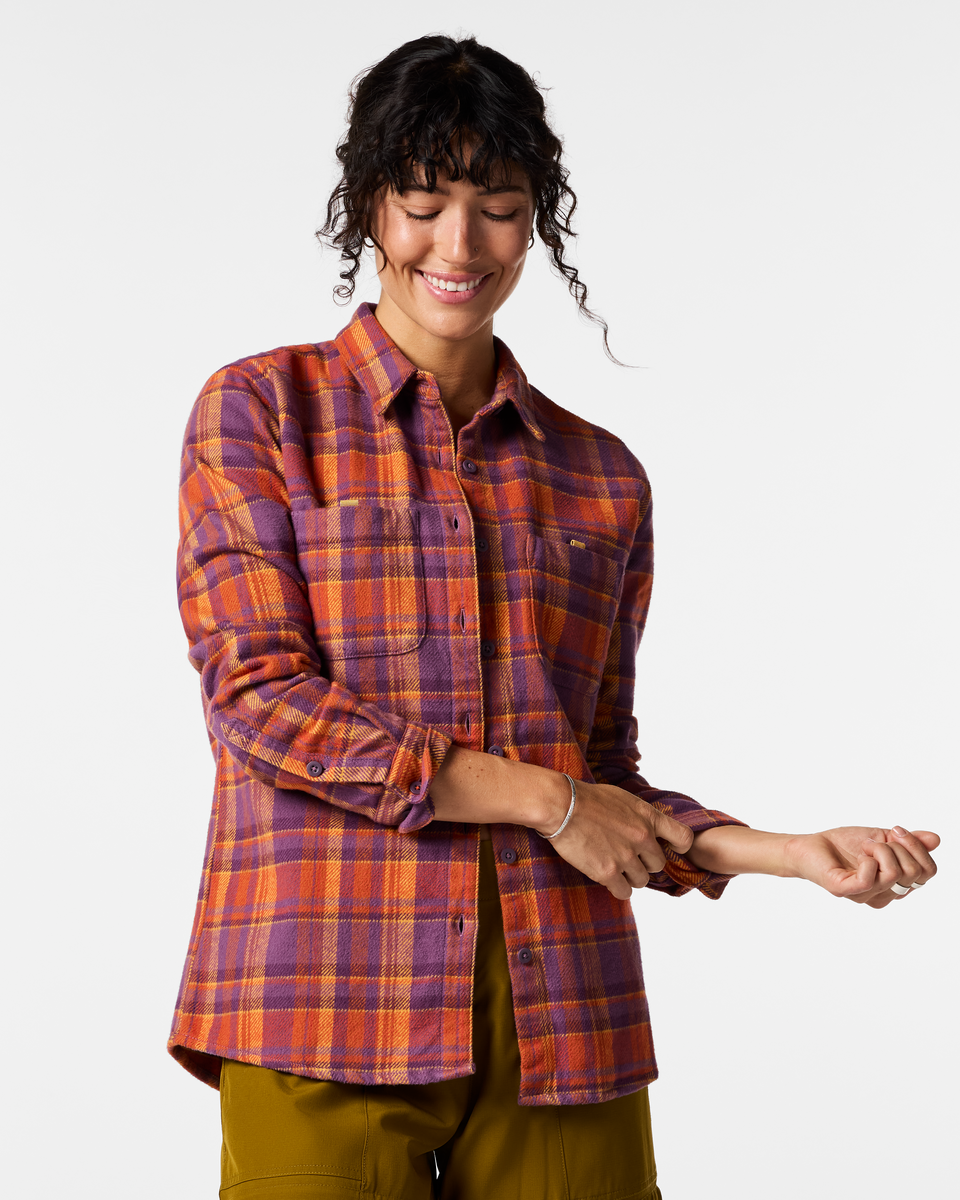 Mero Organic Flannel Shirt - Women&