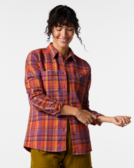Mero Organic Flannel Shirt - Women&