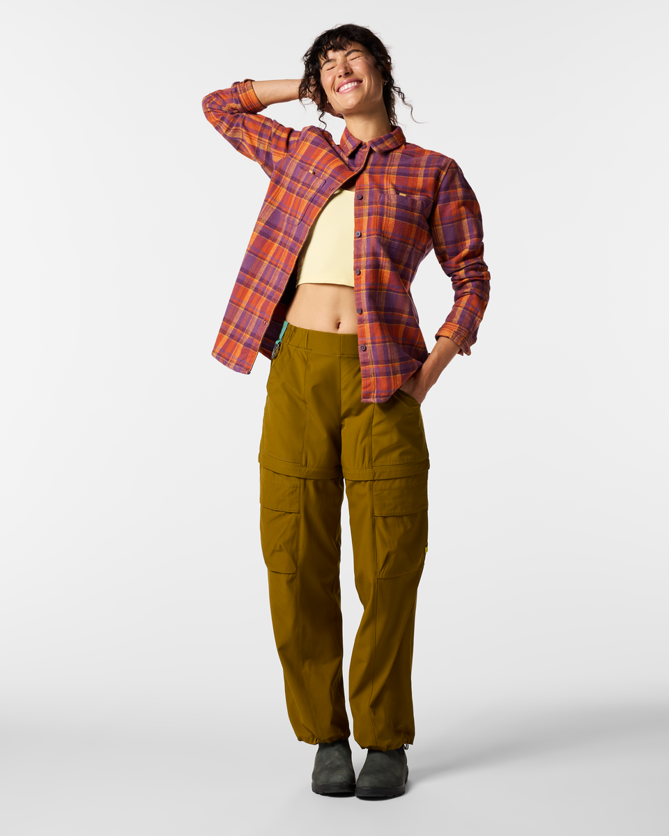 Mero Organic Flannel Shirt - Women&