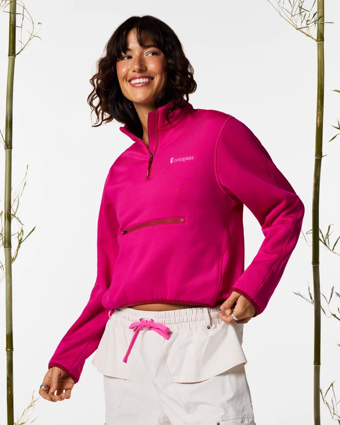 Tempa Fleece Quarter-Zip Pullover - Women&