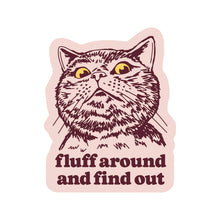 Load image into Gallery viewer, Funny Kitty Cat Swear Humor High Quality Vinyl Sticker
