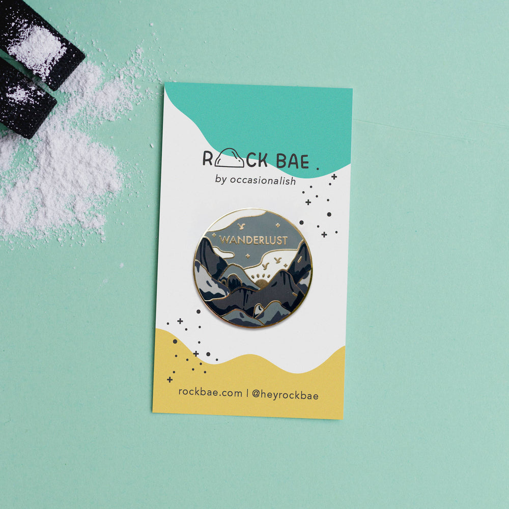 Wanderlust Enamel Pin