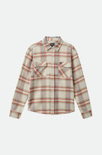 Load image into Gallery viewer, Bowery Flannel - White Smoke/Yellow/Casa Red
