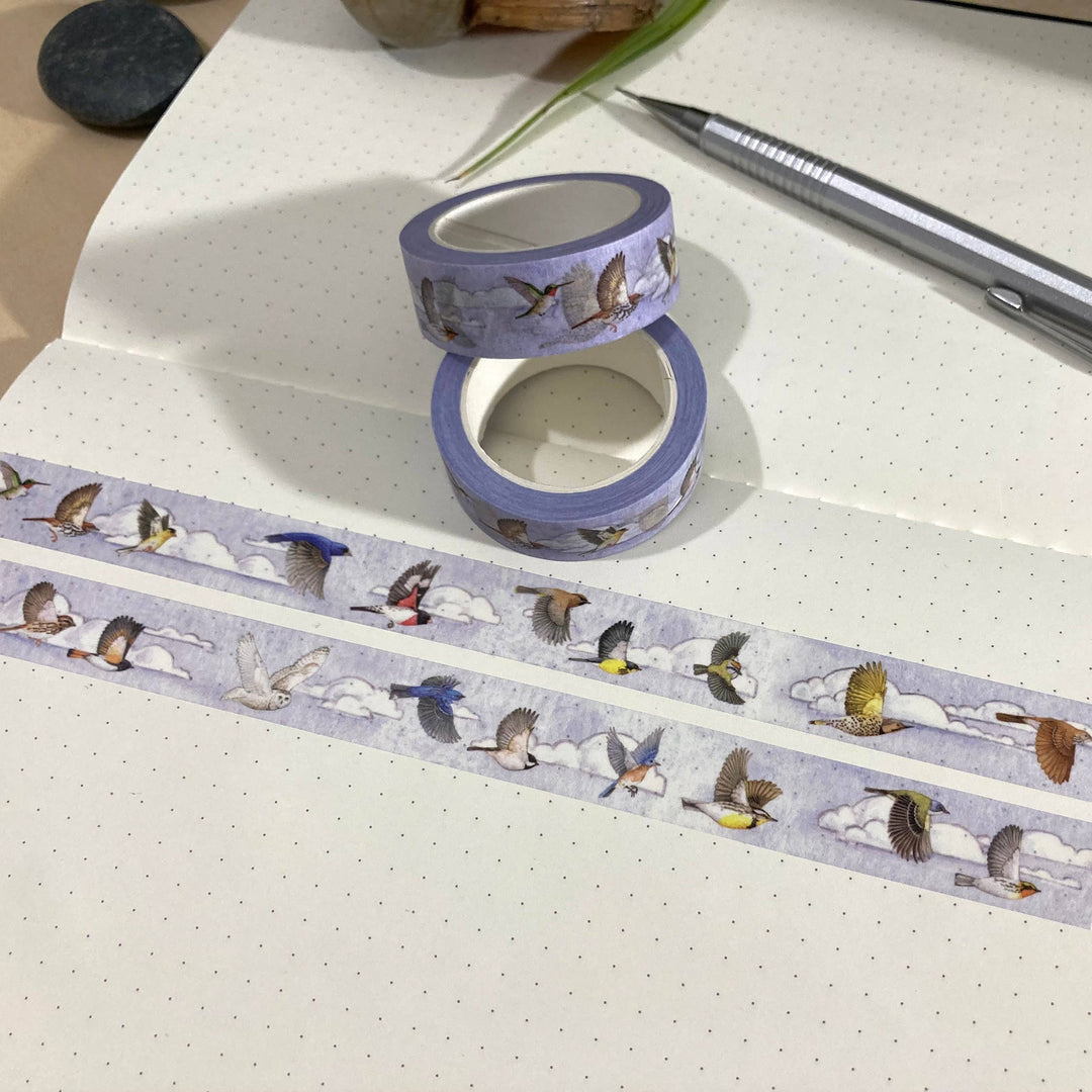 Birds In Flight Washi Tape