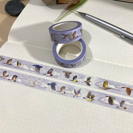 Birds In Flight Washi Tape