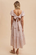 Load image into Gallery viewer, COTTON FLORAL SWEETHEART MAXI DRESS
