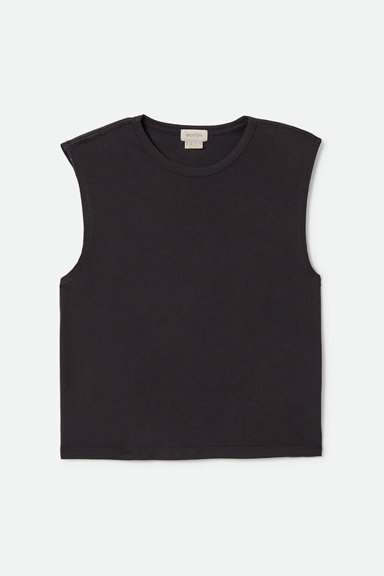 CAREFREE ORGANIC GARMENT DYE MUSCLE TANK
