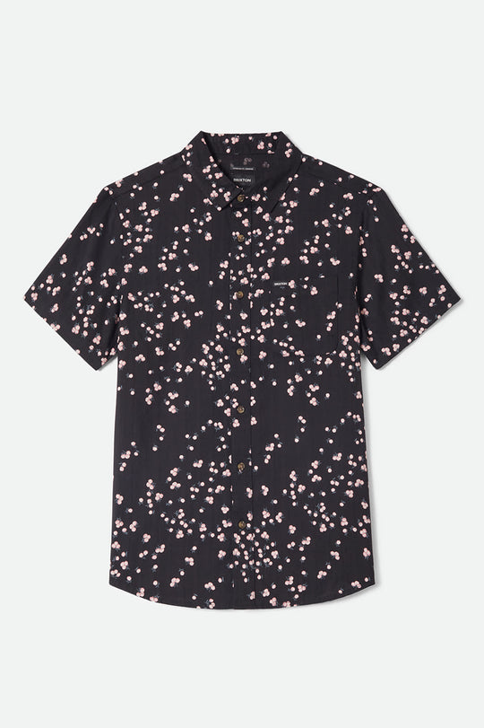 Charter Slub S/S - Black/Pink