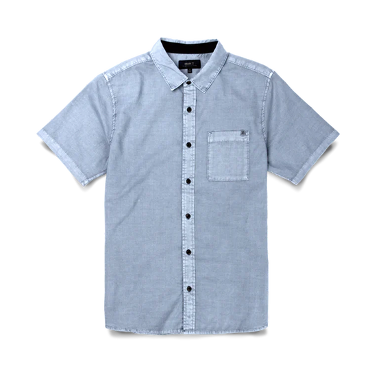 Made To Fade Short Sleeve Button Up Shirt