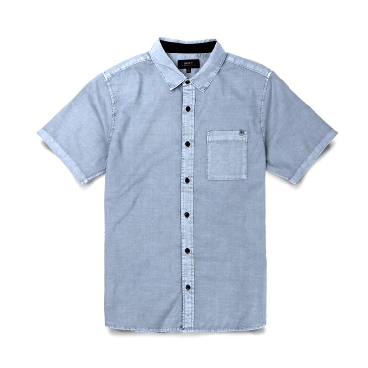 Made To Fade Short Sleeve Button Up Shirt