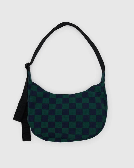Medium Nylon Crescent Bag