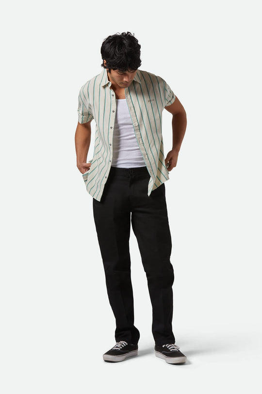 CRU STRIPE RELAXED S/S SHIRT
