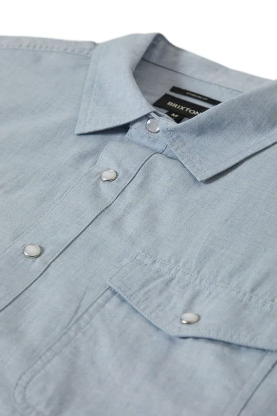 Wayne S/S - Medium Blue