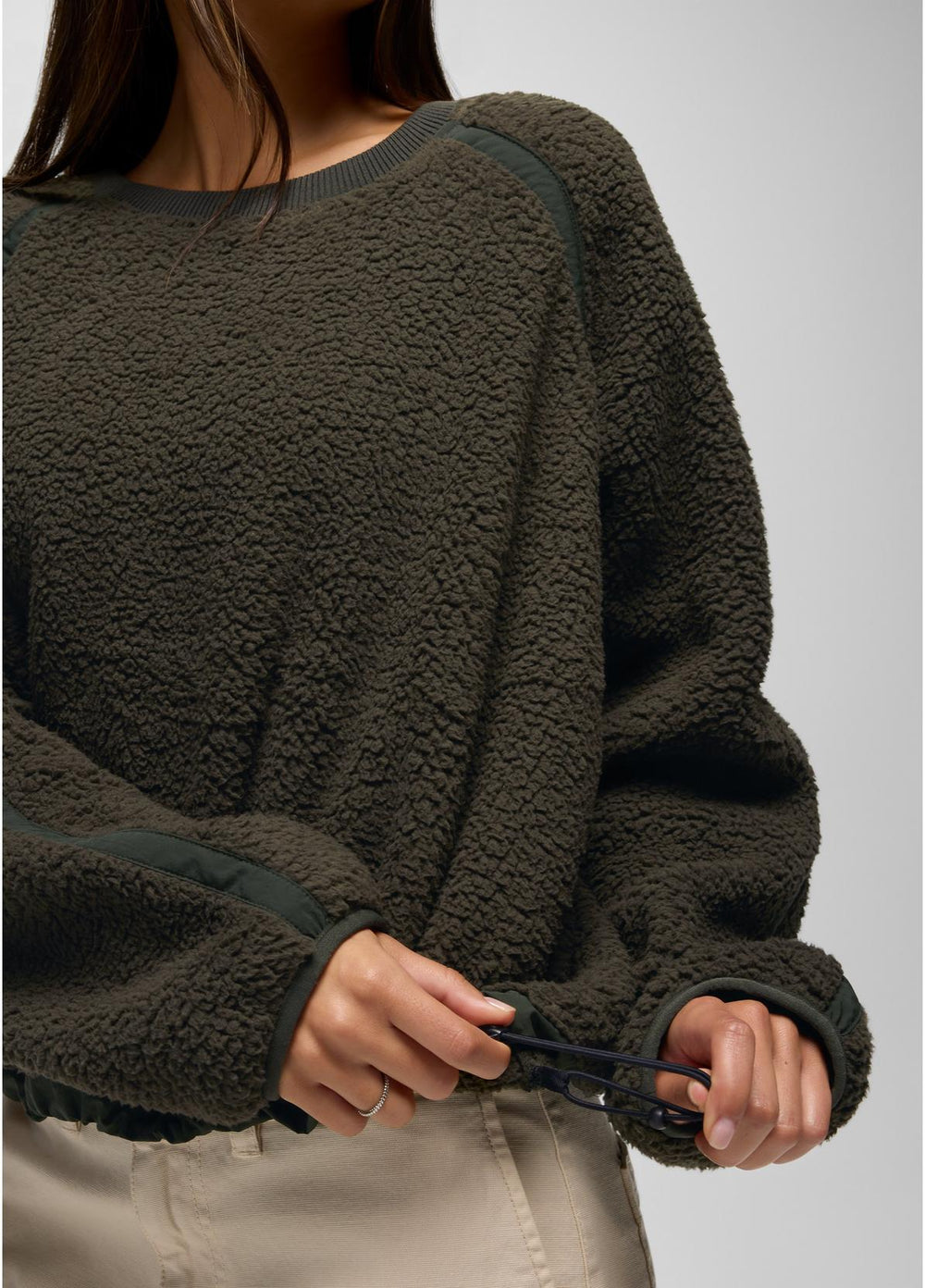 Encinitas Fleece Crew - Nori