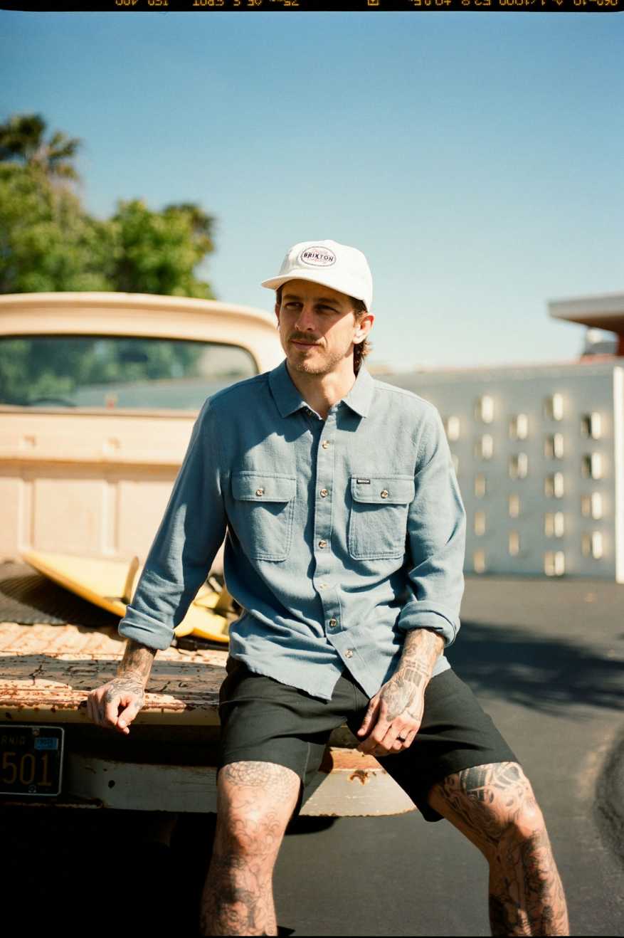 Bowery Light Weight Ultra Soft Flannel - Flint Stone Blue