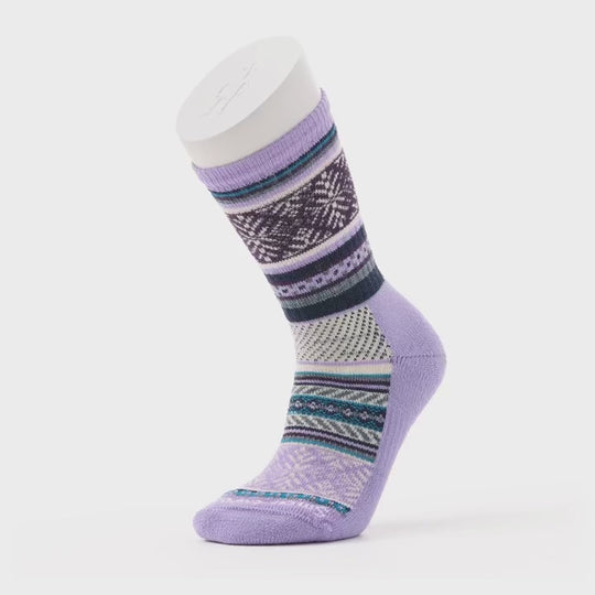 Everyday Fair Isle Sweater Light Cushion Crew Socks