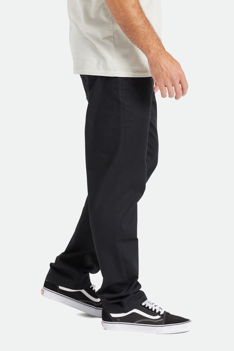 CHOICE CHINO REGULAR PANT - BLACK