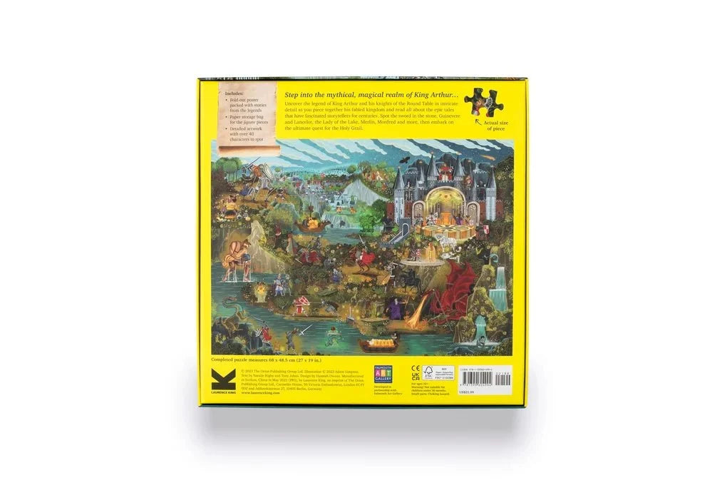 The World of King Arthur 1000 Piece Jigsaw Puzzle