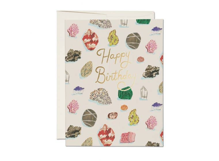 Birthday Gems birthday greeting card