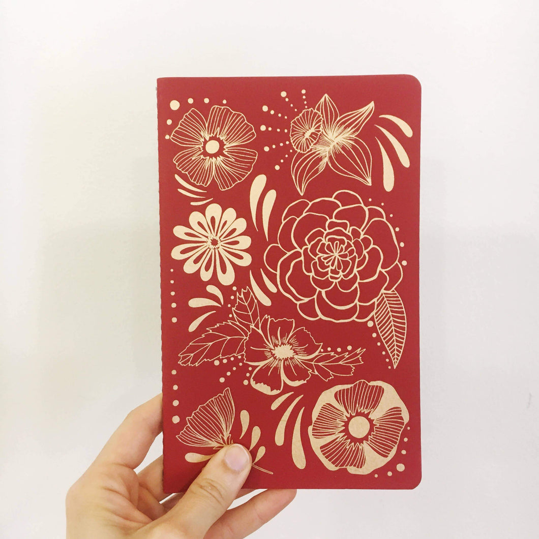 The Rainbow Vision - Flower Power Notebook