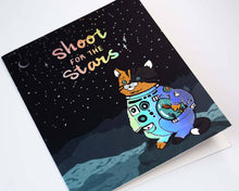Load image into Gallery viewer, Shoot For The Stars Greeting Card
