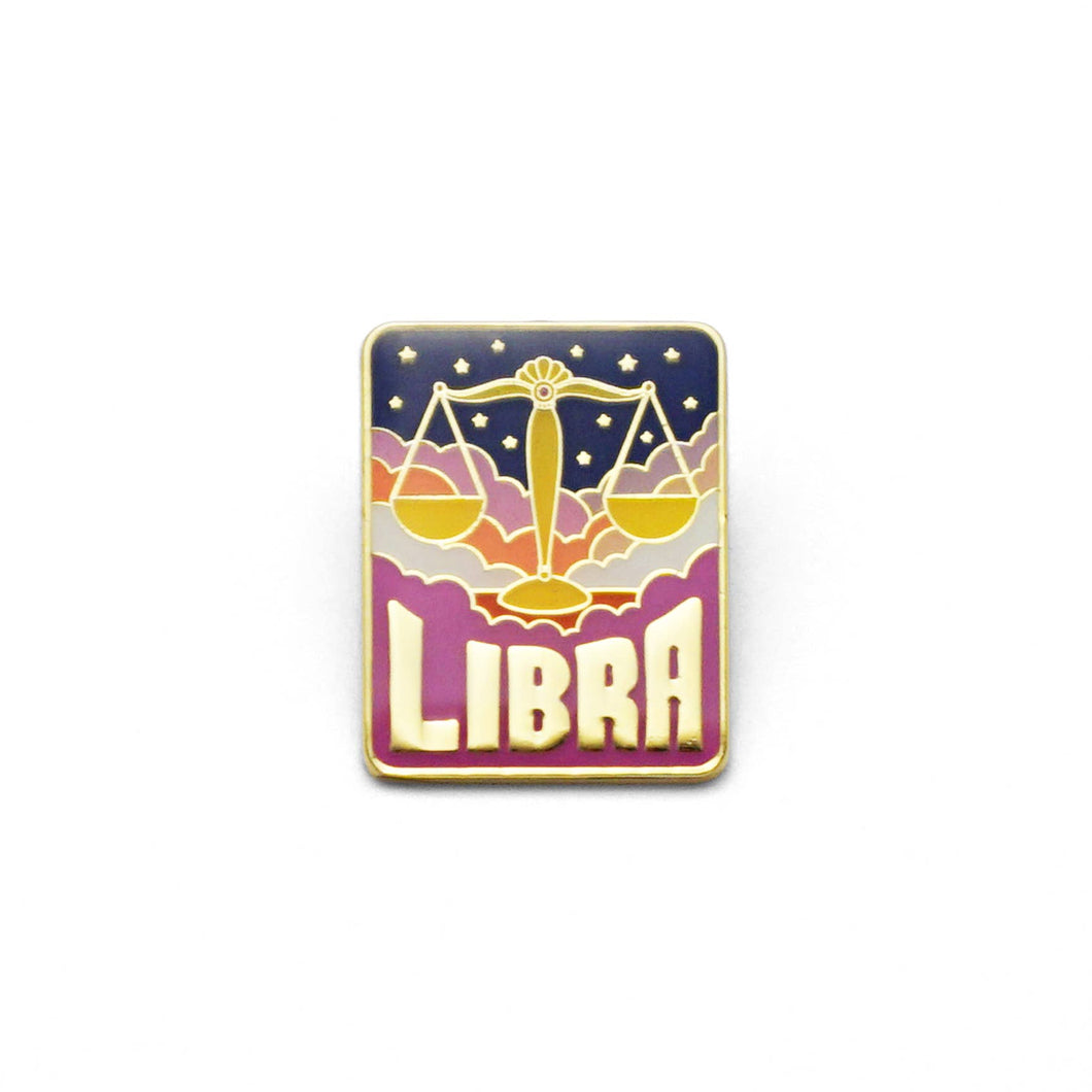 Libra Enamel Pin