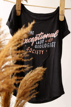 Load image into Gallery viewer, Mineral and Matter - Exceptional Lady Geologist Society T Shirt
