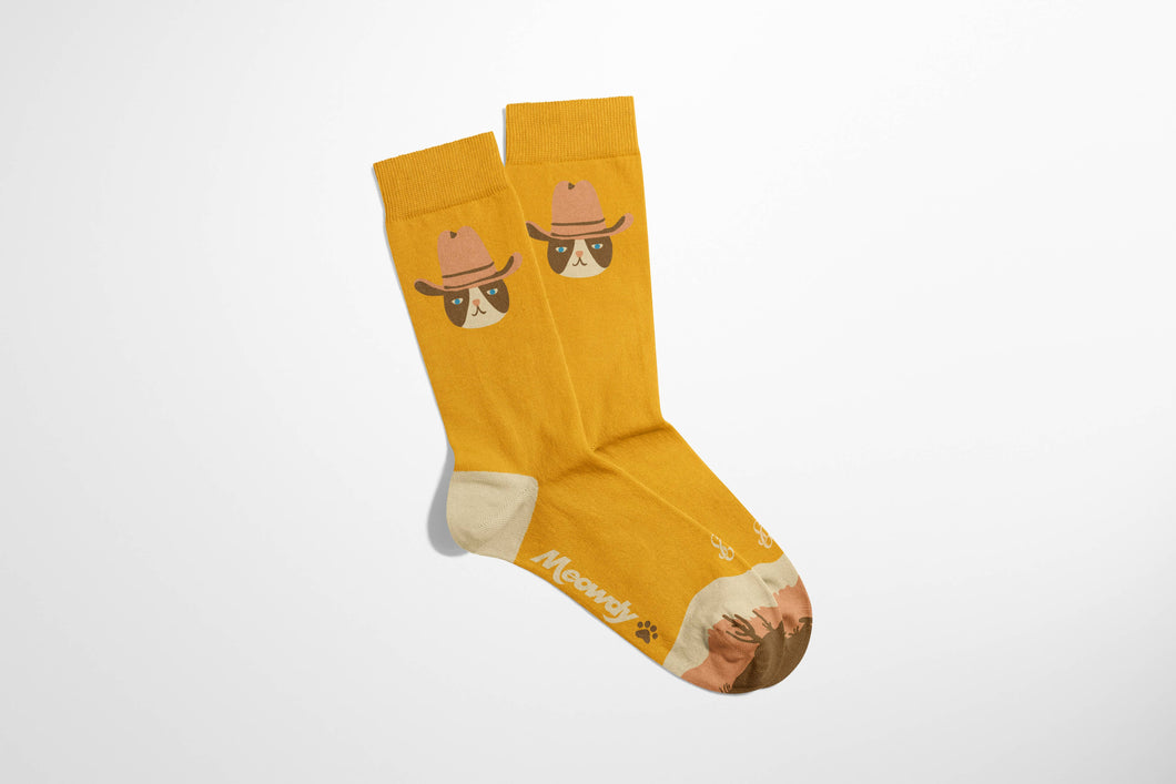 Meowdy Socks