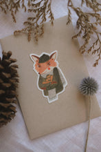 Load image into Gallery viewer, Persimmon Fox Matte Vinyl Sticker
