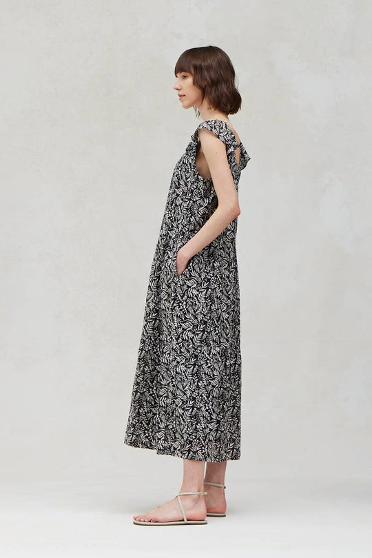Printed Summer Midi Dress