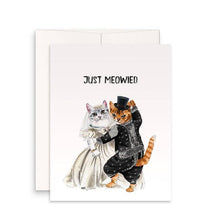 Load image into Gallery viewer, Cat Wedding Dance - Funny Wedding Card
