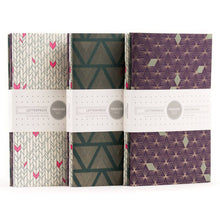 Load image into Gallery viewer, Graphic Foil Small - Set of 3 Notebook
