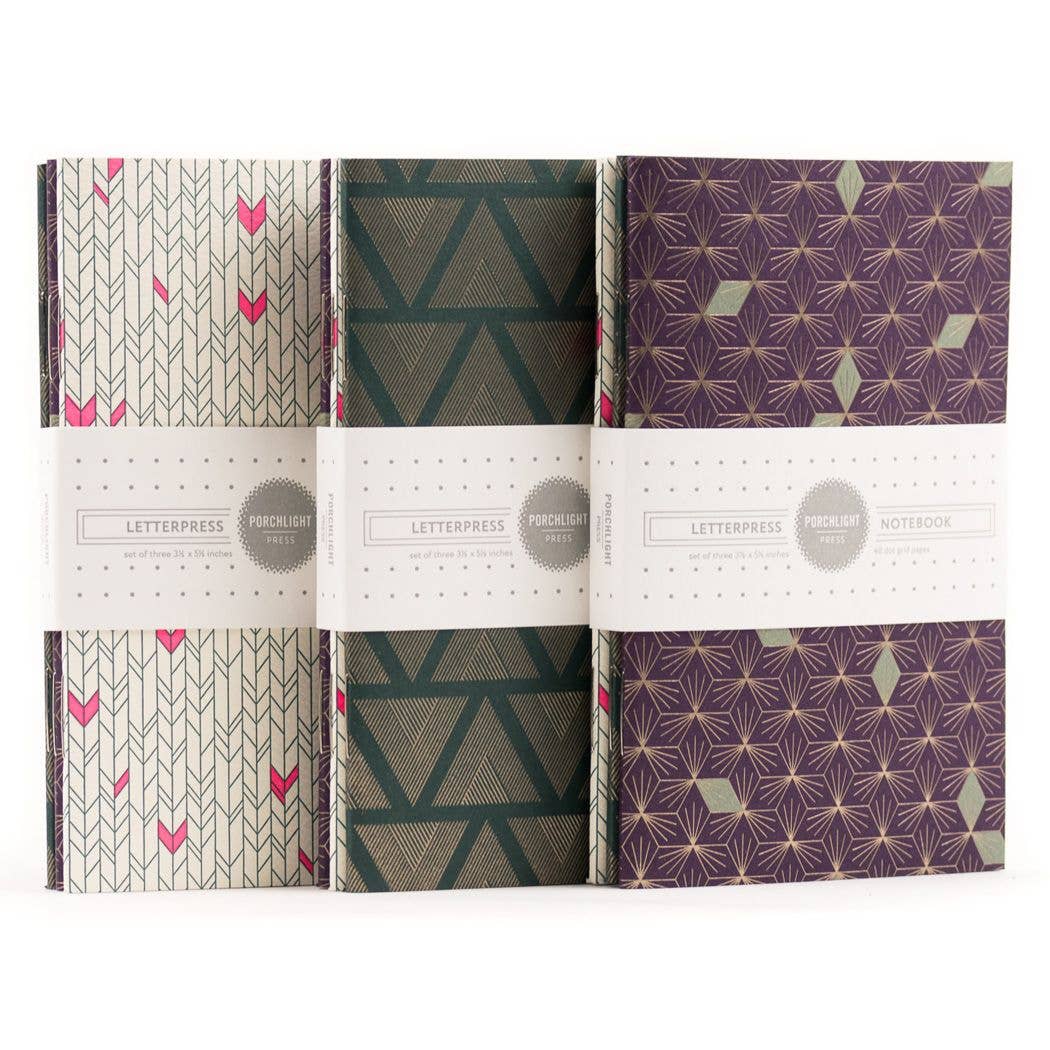 Graphic Foil Small - Set of 3 Notebook
