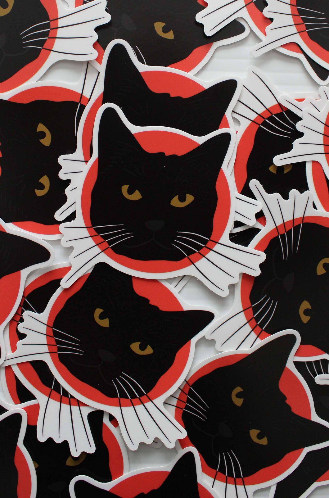 Black Cat Sticker