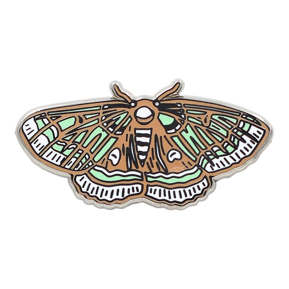 Moth Pin – Occult Luna Moth / Butterfly Enamel Pin