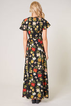Load image into Gallery viewer, Willa Floral Lunar Maxi Wrap Dress
